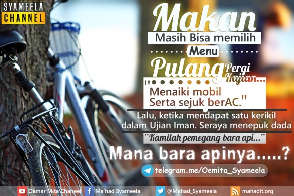 Poster Dakwah mari merenung